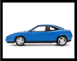Fiat Coupé 2.0 Turbo 20v 1996 Blu Sprint Laudoracing 1:18 Resinemodell (Türen, Motorhaube... nicht zu öffnen!)